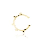 Cercel ear cuff argint placat cu aur galben DiAmanti Z1989UG-DIA